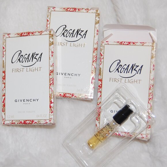 Givenchy Other - NWT Givenchy Organza First Light Eau de Toilette 3 Mini Samples